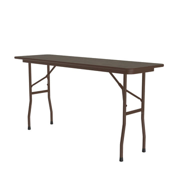 Correll Folding Table, 29" High, Brown - 18" x 60"