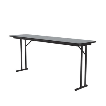 Correll Folding Table, 29" High, Gray - 18" x 60"