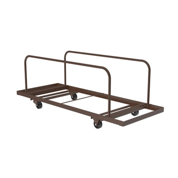Correll T4896U-01 Iron Universal Table Truck, 7 - 10 Tables, Black - Default Title