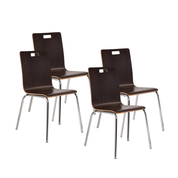 National Public Seating Chair, 21 1/2" Wide - Chrome / Side Chair