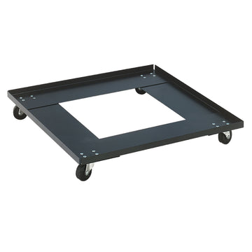 National Public Seating DY81 Steel Chair Dolly, 10 Chairs, Black - Default Title