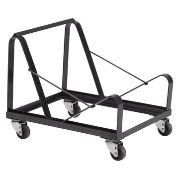 National Public Seating DY86 Steel Chair Dolly, 20 Chairs, Black - Default Title