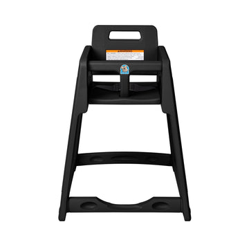 Koala Kare Products KB950 Plastic High Chair - Black