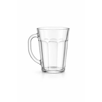 Duralex DL-4032AFB6 Picardie Glass Mug, 16.12 oz., Clear, 24/Case - Default Title