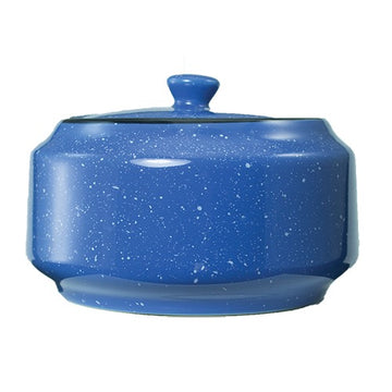 International Tableware CF-61 Campfire Stoneware Sugar Bowl, 13 oz., Blue, 12/Case - Default Title