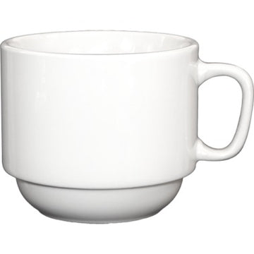 International Tableware DO-23 Dover Porcelain Cup, 8.5 oz., White, 36/Case - Default Title
