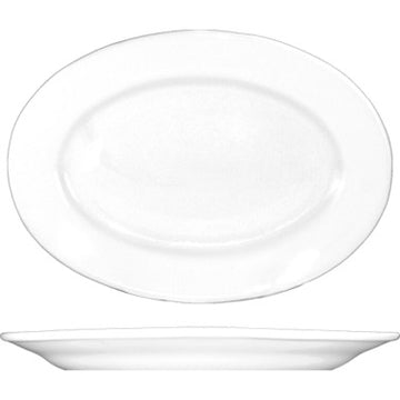 International Tableware Dover Porcelain Platter, White - 7 1/8"