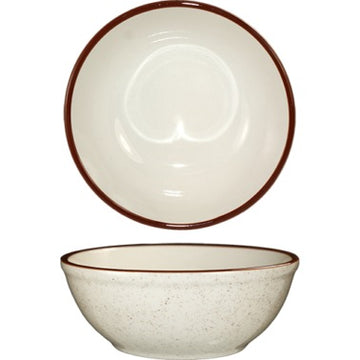 International Tableware Granada Stoneware Nappie Bowl, Ivory, 36/Case - 13 oz.