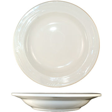 International Tableware Newport Stoneware Platter, Ivory - 10 3/8"