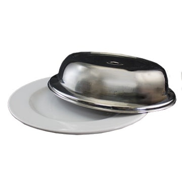 International Tableware PCDP-100 Stainless Steel Plate Cover, Silver - Default Title