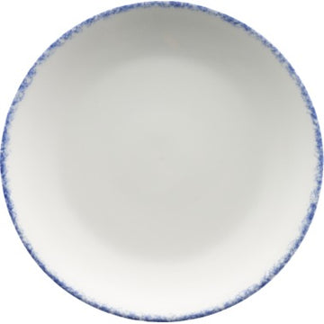 International Tableware PR-7 Provincial Porcelain Plate, 6 5/8" Diameter, 36/Case - Blue White