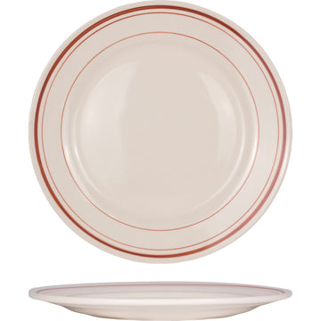 International Tableware RW-2 Rosewood Stoneware Saucer, 6" Diameter, 36/Case - Default Title