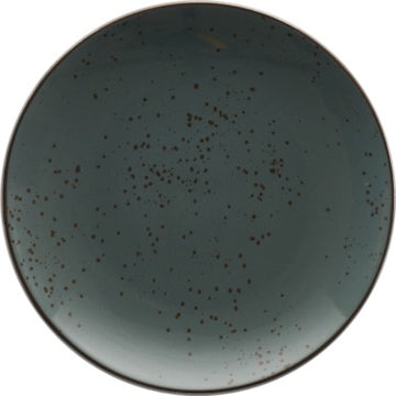 International Tableware Splash Stoneware Plate, Blue - 7"