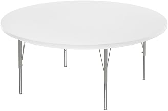 Correll Plastic Top Activity Tables with Gray Granite Finish AR60RND-23-14