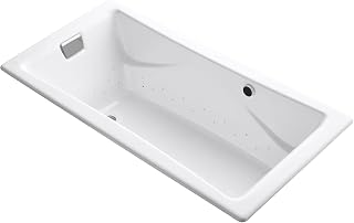 Kohler Tea-for-two 72-in Heated Bubblemassage Air Bath