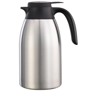FCC16SS, Beverage Carafe, 1.6 Liter Capacity, Brushed Stainless Interior & Exterior (Case of 6) by Service Ideas – Pack of 6