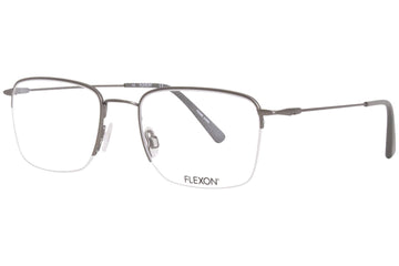 Eyeglasses H 6041 033 Gunmetal by Flexon – Lens-52 Bridge-20 Temple-140, Metal, Gunmetal/Grey, Model H6041