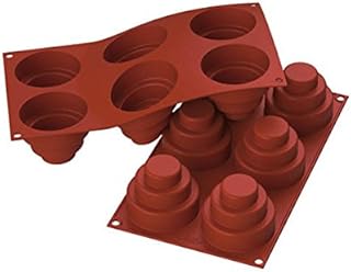 Silikomart SF148 - STAMPO in Silicone N.6 Mini Wonder Cakes ¿75 H 60 MM