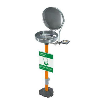 Emedco Guardian Pedestal Mounted Eyewashstainless Bowl and Cover Pedestal-Mounted by Guardian Fall Protection – Medium, Model G1825BC