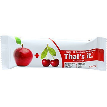 Thats It Fruit Bar Apple Cherry by That's It – 1.2 Ounce, Pack of 60, Model 644498