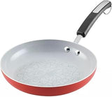 Farberware Disney Bon Voyage 9.5" Ceramic Nonstick Frying Pan Red Dishwasher-Safe Gas Electric Compatible