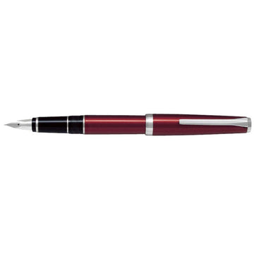 "ELABO/Red (nib : Soft Extra Fine) by PILOT – 1 Count (Pack of 1), Cap : brass, Red, Model FE25SRRSEF