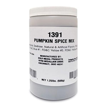 1 1/4 lb Pumpkin Spice Sweet Selections® Dry Mix by Gold Medal – Commercial Grade