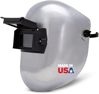Jackson Safety PL280 Pipeline Welding Helmet - Shade 10 Flip Front Welding Hood - ANSI Z87.1 - Made in USA (Multiple Headgear Styles and Colors)