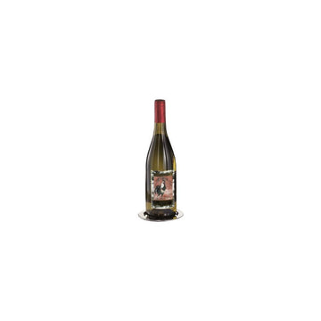 4 3/4" Round Wine Bottle Coaster w/Rolled Edge by WTI - World Tableware – Stainless Steel, Model 763804