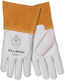 1328 Top Grain Goatskin TIG Welding Gloves - Large by Tillman