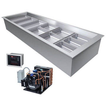 Hatco CWBR-6 AND CWBR-6SLANT Drop-In Cold Food Well, 84" Wide, 120V - Default Title
