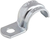RACO 1332B4 Strap, 1/2-Inch Trade Size, Rigid/IMC Conduit, (1) Hole, Steel, 4-Pack
