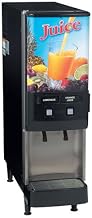 Bunn 37900.0044 JDF-2S Cold Juice Beverage Dispenser, (4) 5 oz. Drinks per Minute, 3 Size Portion Control
