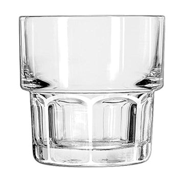 15661 Gibraltar Stackable Rocks by Libbey – S, 7.0 fluid_ounces, Glass, Clear, Pack of 36