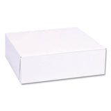 SCT Standard White Bakery Boxes 8X8X2-1/ by SOUTHERN CHAMPION TRAY – 8" Length x 8" Width x 2-1/2" Height, 0.01 liters, Cardboard, White,Brown, Pack of 250