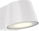 20390LEDDMG-WH/FST Ry - 34W 2 LED Outdoor Wall Mount-5.75 Inches Tall and 6.5 Inches Wide, Finish Color: White