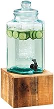 Cal-Mil 3422-2INF Madera Beverage Dispenser, 2 gallon capacity, 10-3/4 inches W x 11-1/2 inches D x 22-3/4 inches H, Priced Per Each