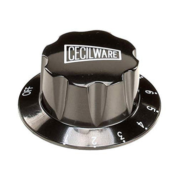 Grindmaster-Cecilware Knob_Thermostat_Black_Deg F by Grindmaster Cecilware – Model 355-00070