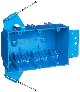 Carlon B344AB 3-Gang New Work Switch & Outlet Box - Quantity 60