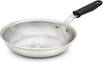 Fry Pan, 10", Aluminum, PK6