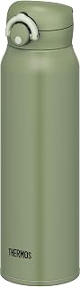 Thermos JNR-751 KKI Water Bottle, Vacuum Insulated Travel Mug, 25.4 fl oz (750 ml), Khaki