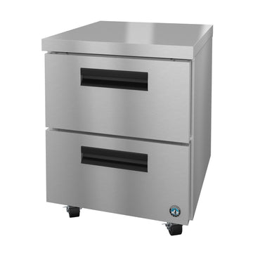 Hoshizaki UR27B-D2 Stainless Steel Undercounter Refrigerator, 6.21 cu. ft., 115V - Default Title