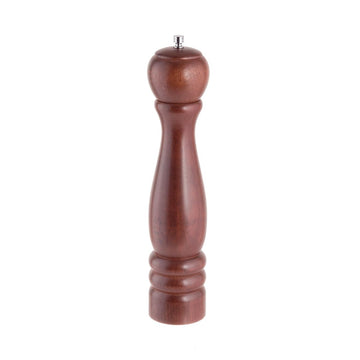 Products Pepper Mill by Tablecraft – 13.10x3.10x2.90, Rubberwood, Brown, Model PM1912