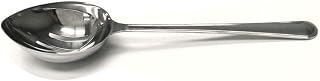 G.E.T. BSRIM-27 8 oz. (1 Cup) Portion Control Slotted Spoon, Stainless Steel, Dishwasher Safe Serving Utensils