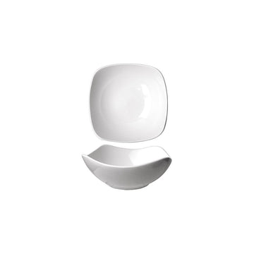 International Tableware Porcelain Square 46 oz Bowl - 12 / CS by International Tableware, Inc. – Porcelain, Model QP-15