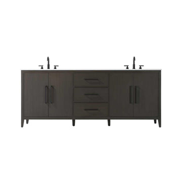Mocha Brown Millie Bathroom Vanity by by Elegant Lighting – Solid wood and MDF, Mocha Brown, Model 5608093