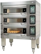 2T-3 Triple Deck Artisan Stone Two Pan Electric Deck Oven