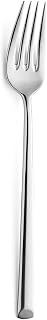 Amefa Metropole Set of 12 Dessert Forks, 18/10 Stainless Steel, 194mm Long, Stainless Steel_18/10_304