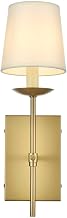 Eclipse 4.5" Wall Sconce in Satin Gold