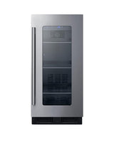 Summit 15” Beverage Center by Summit Appliance – 2.3 cubic_feet, Stainless Steel